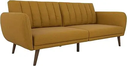 Ljustra Brittany Futon Sofa Bed 82 Inch Modern Sleeper Couch