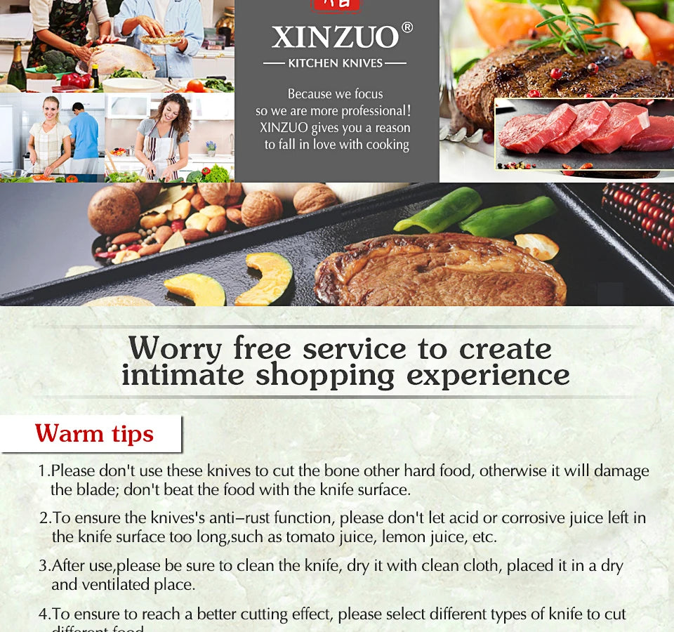 Ljustra 5PC Kitchen Knives Set VG10 Damascus Steel Pakkawood Handle