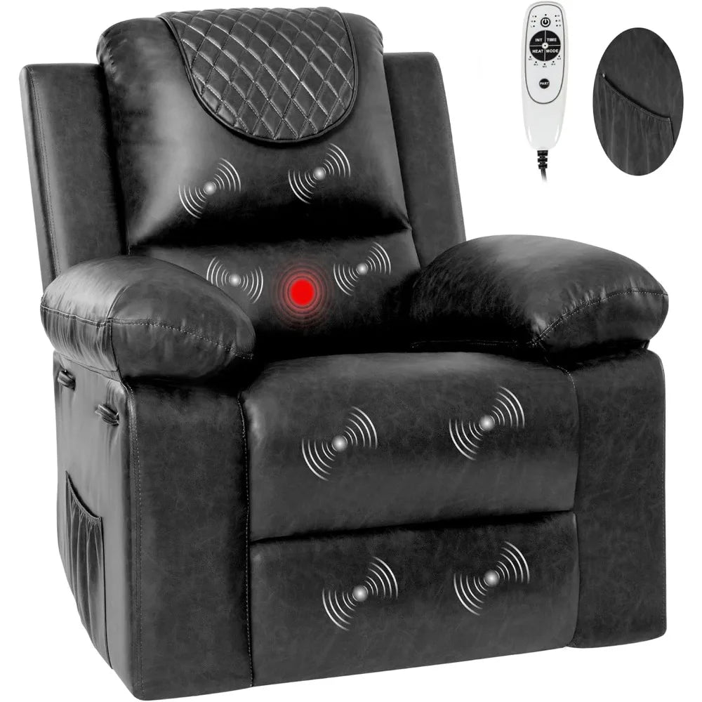 Recliner Chair Electric Adjustable Massage Living Room Chair for Adults