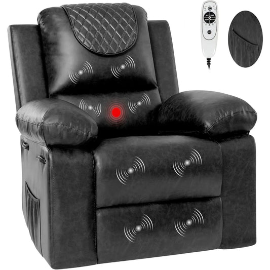 Recliner Chair Electric Adjustable Massage Living Room Chair for Adults