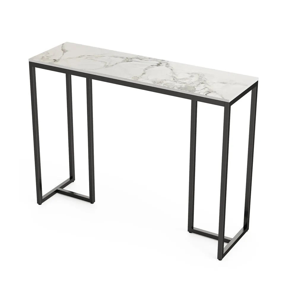 Ljustra Modern Console Table Entryway Foyer Marble Sofa Table