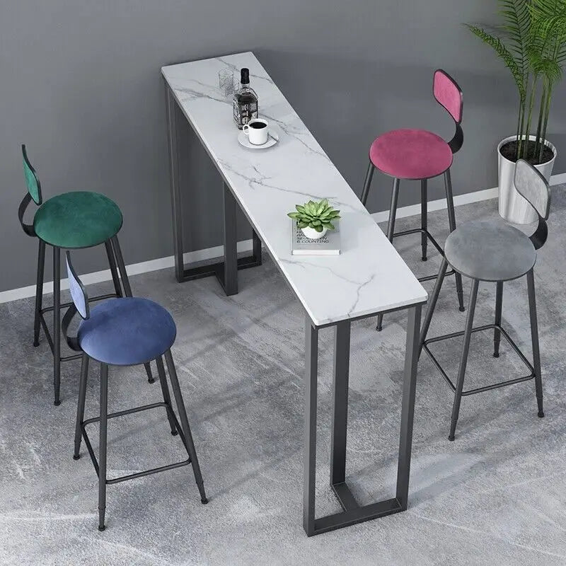 Ljustra Modern Console Table Entryway Foyer Marble Sofa Table