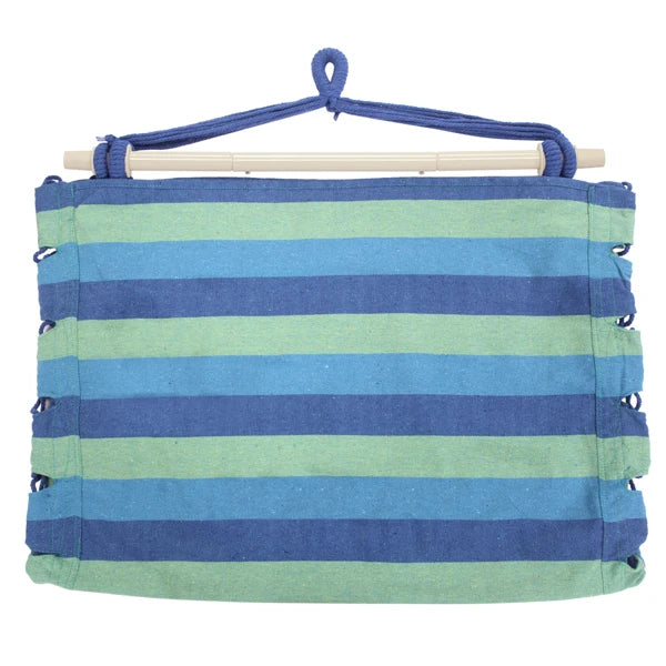 Distinctive Cotton Canvas Hanging Rope Chair with Pillows for Relaxation