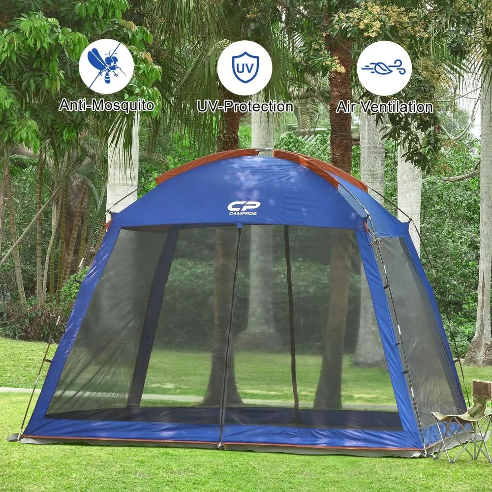 Ljustra 10x10 Ft Screen House Canopy Tent Outdoor Camping Shelter