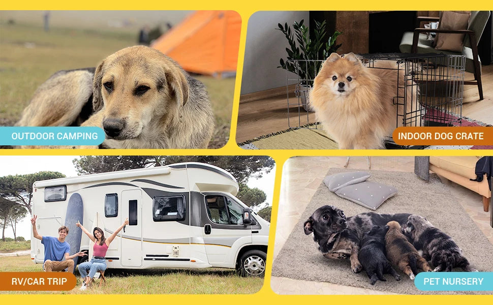 Portable Indoor Dog Tent Playpen for Small Pets Automatic Pop Up Kennel