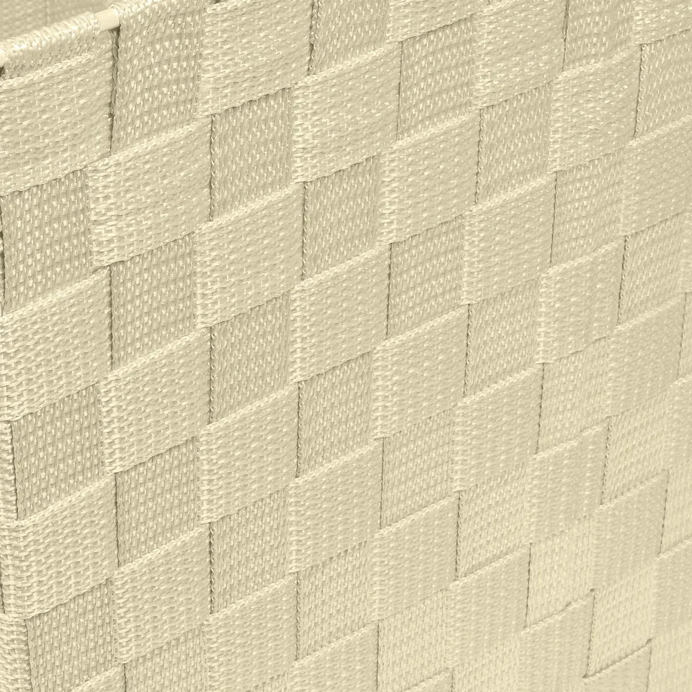 Large Woven Storage Basket Lightweight Durable Organization Tote