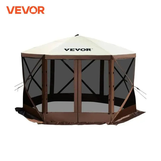 VEVOR Pop-up Camping Gazebo 12x12 10x10 Tent Canopy Outdoor Shelter