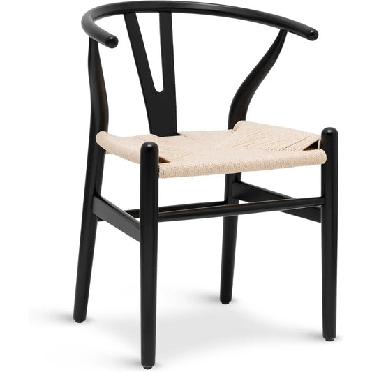 Ljustra Weave Chair Mid Century Modern Solid Wood Indoor Dining Chair
