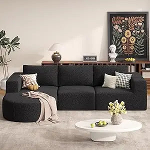 Ljustra Modular Sectional Sofa L-Shape Chaise Sleeper Couch No Assembly