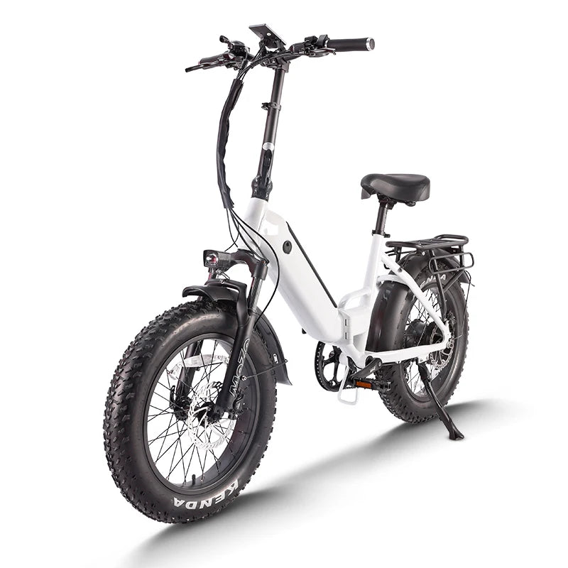 Outdoor Foldable Ebike 48V 750W Fat Tire Urban Commuter