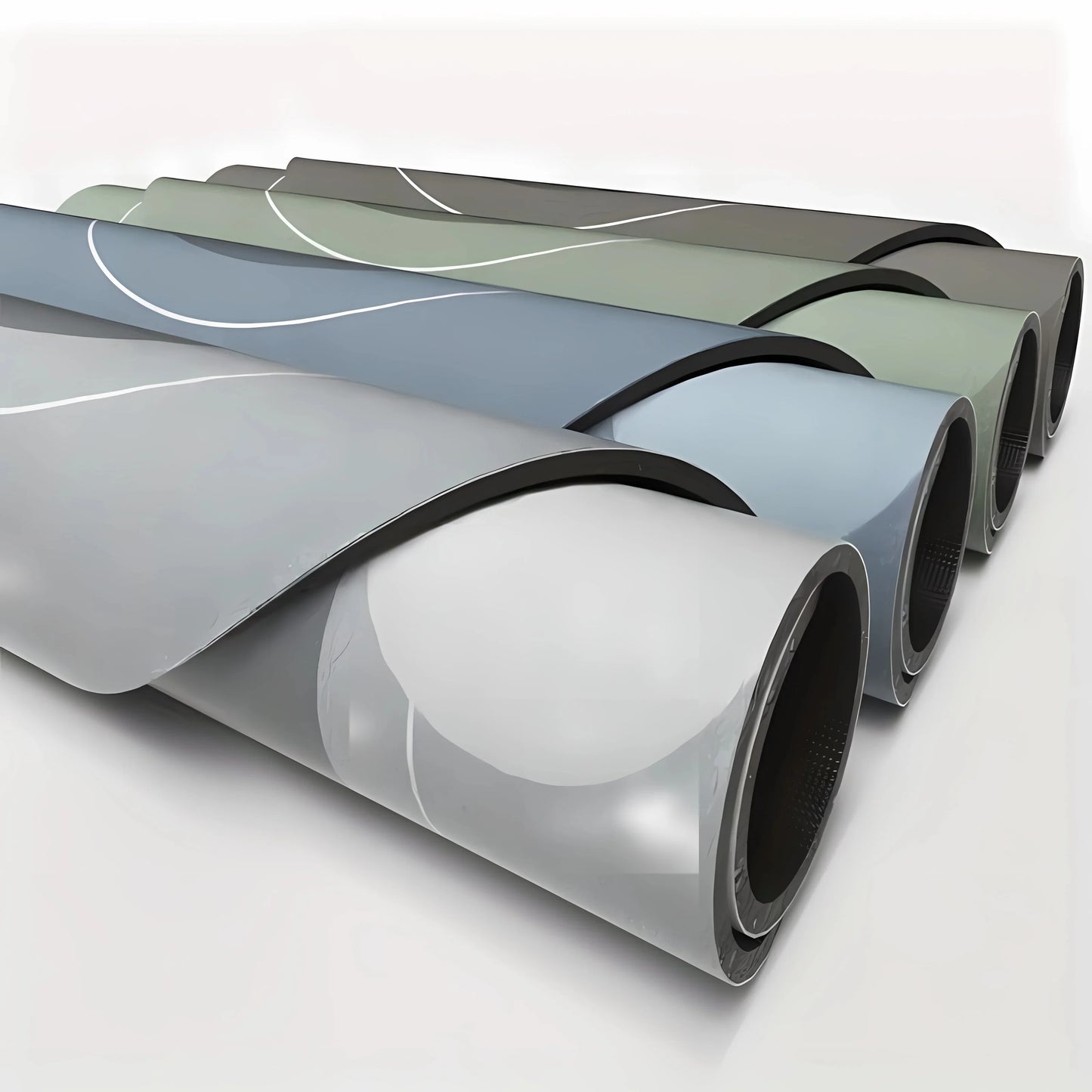 Blue Grey Diatomaceous Earth Kitchen Floor Mat Slip Resistant Dirt Resistant