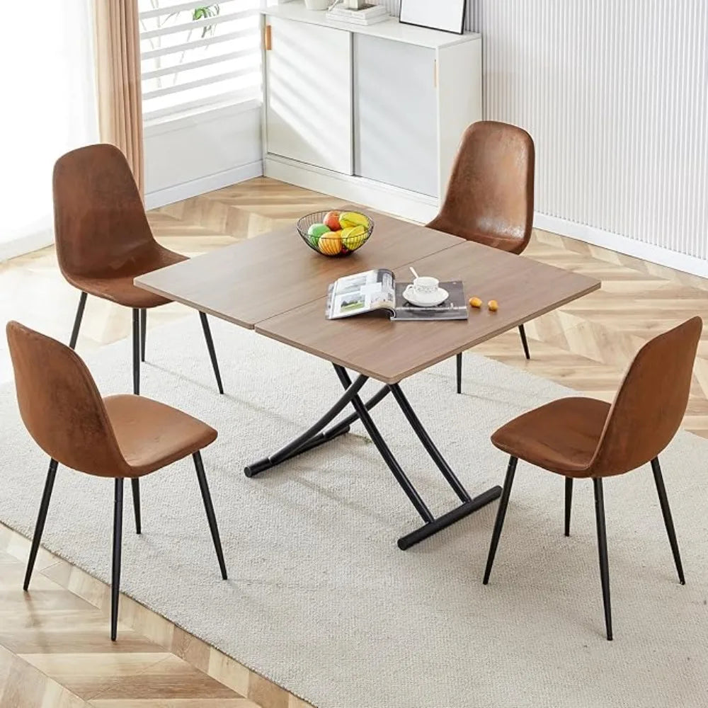 Multifunction Lift-Top Table Coffee Dining Space Saving Modern Design