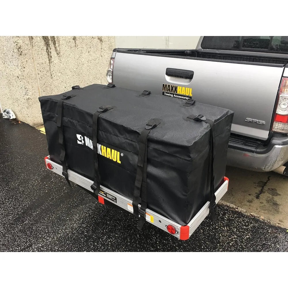 Aluminum Hitch Cargo Carrier 500lb Capacity Universal Fit for RVs SUVs