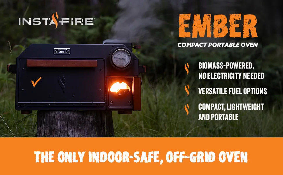Compact Off-Grid Camping Oven Emergency Cooking Solution