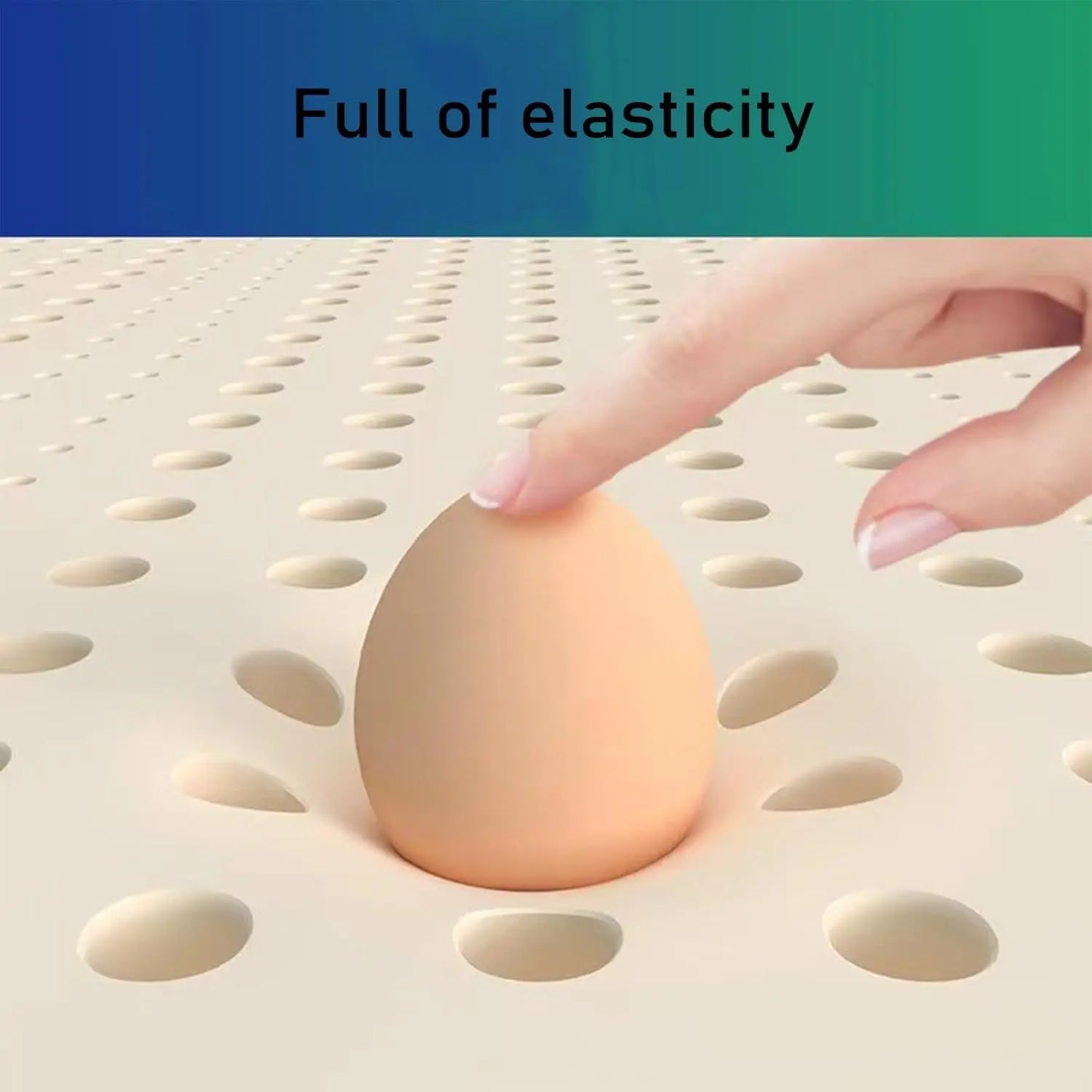 Ljustra 100 Natural Latex Mattress Honeycomb Pore Ventilation Comfort