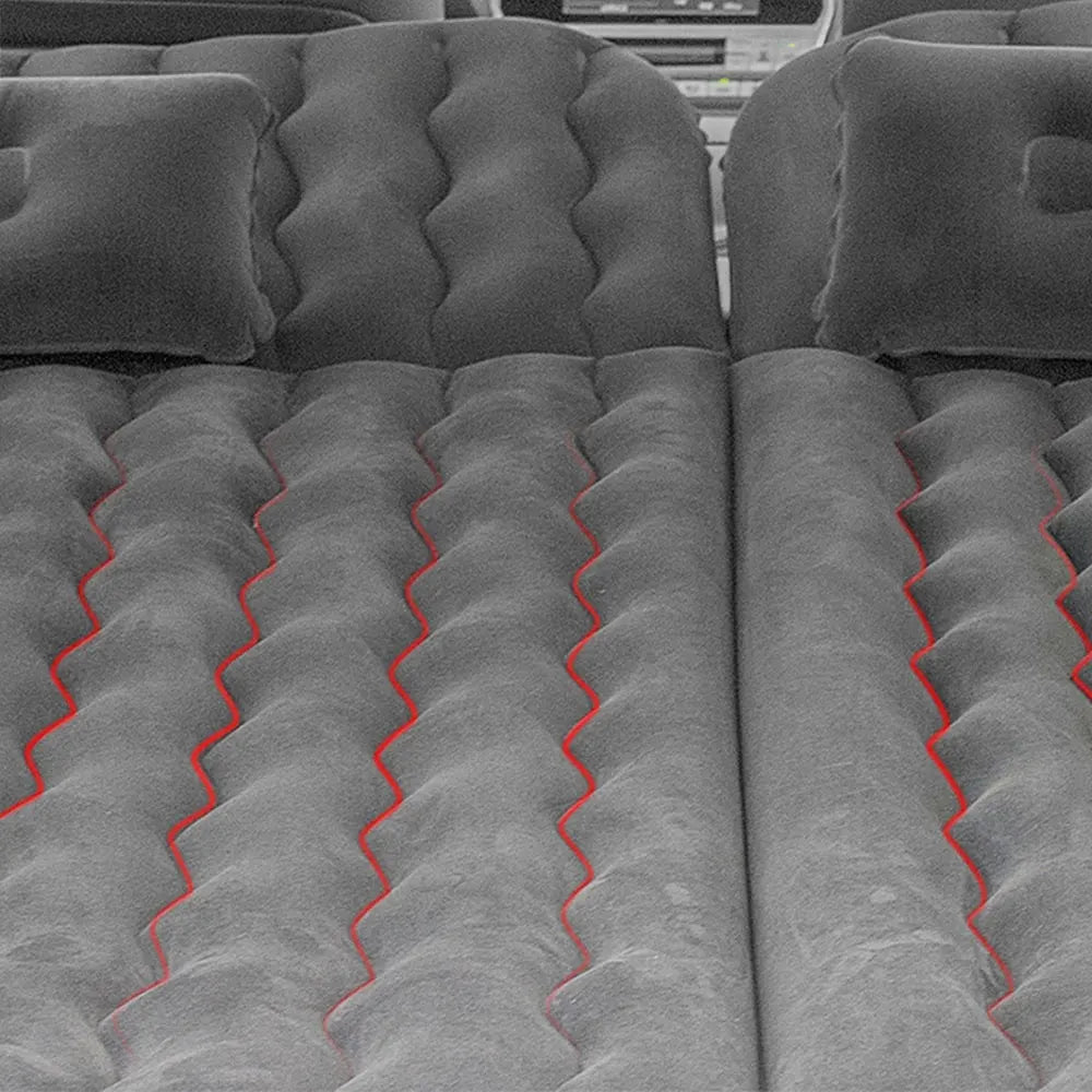 Portable SUV Travel Air Mattress Inflatable Car Camping Bed with Pillows