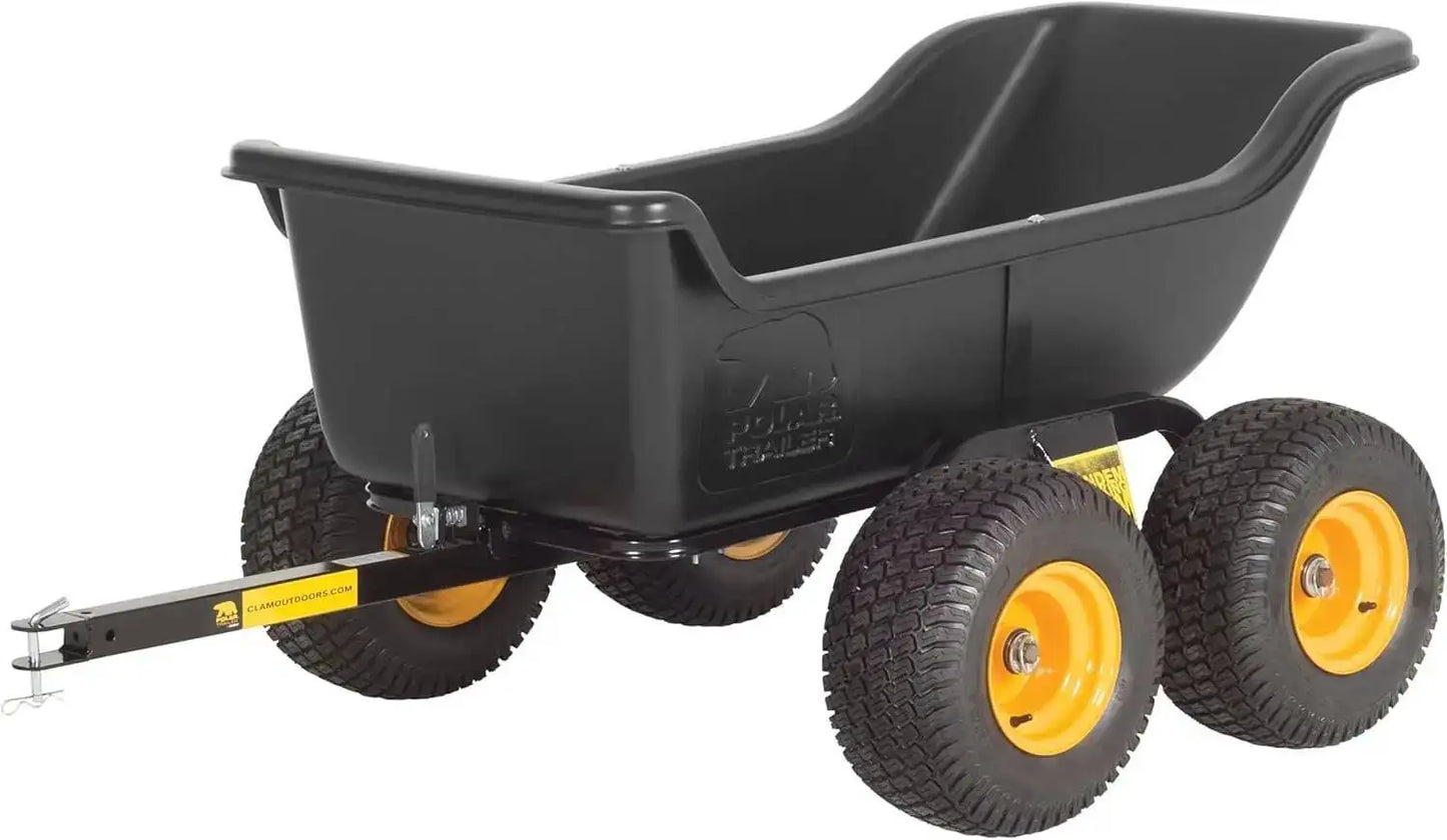 Heavy-Duty ATV UTV Utility Trailer 1500 lb Capacity for Ice Fishing
