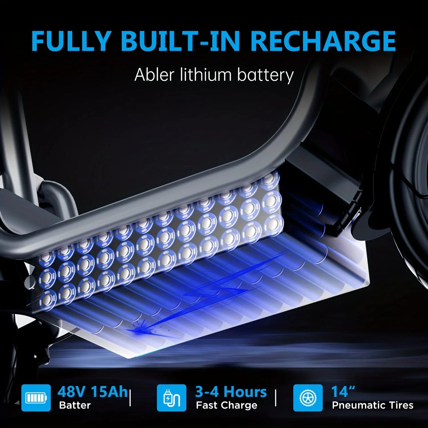 Ljustra 500W Electric Bicycle Dual Disc Brake Urban Commuter 60km Range