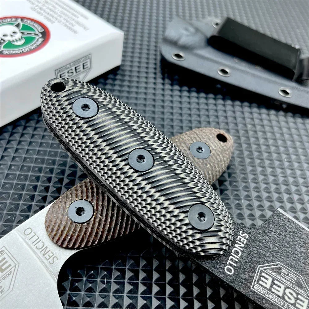 ESEE Sencillo Fixed Blade Knife D2 Steel G10 Handle Tactical Outdoor EDC