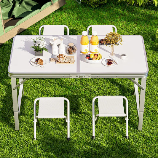 Portable Folding Outdoor Table Camping Picnic Gathering Furniture