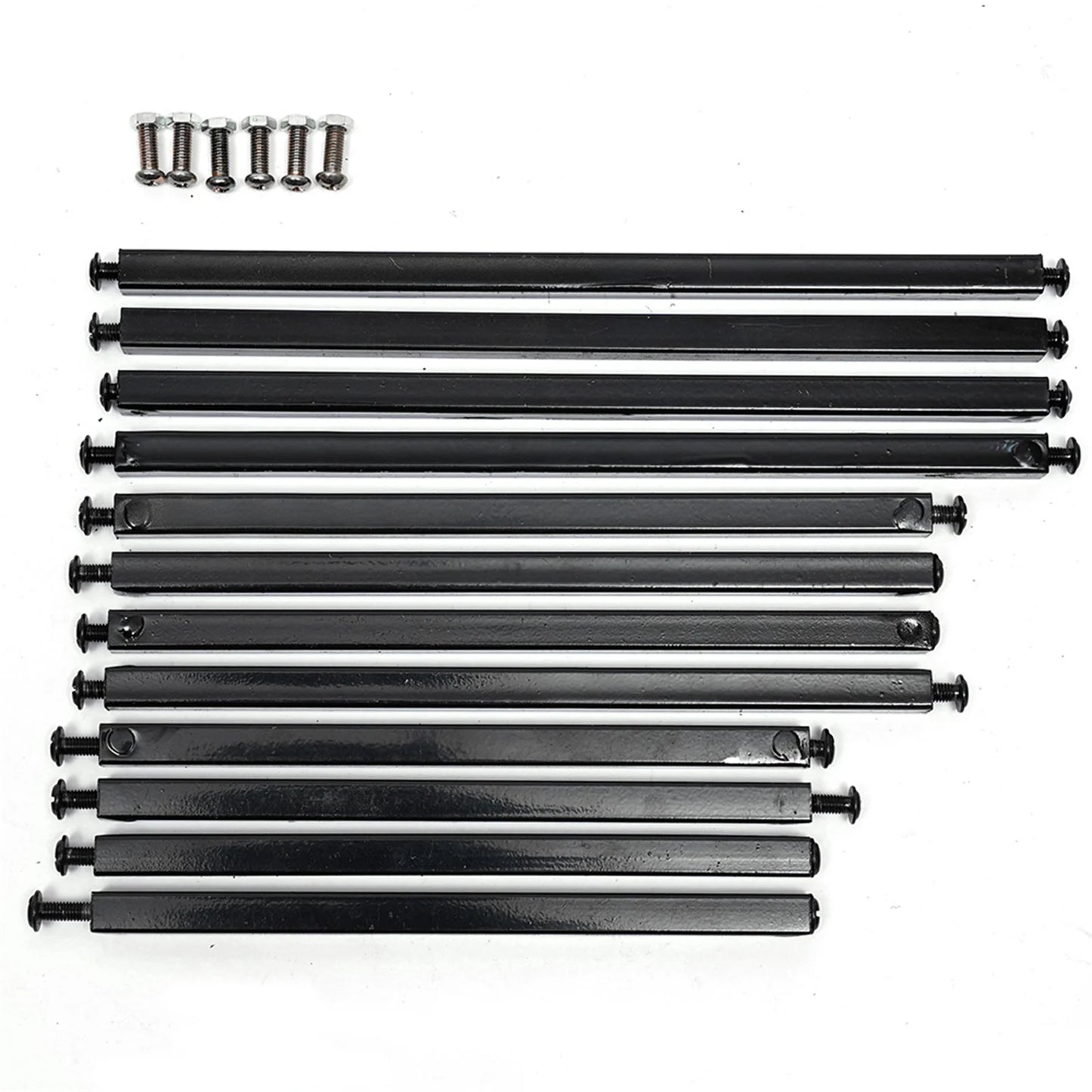 Set of 3 Metal Square Flower Stands Plant Holders for Home Wedding Decor