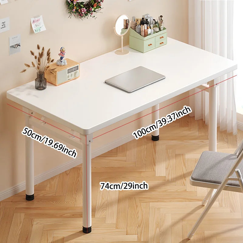 Computer Desk Folding Study Table No Assembly Required Home Office