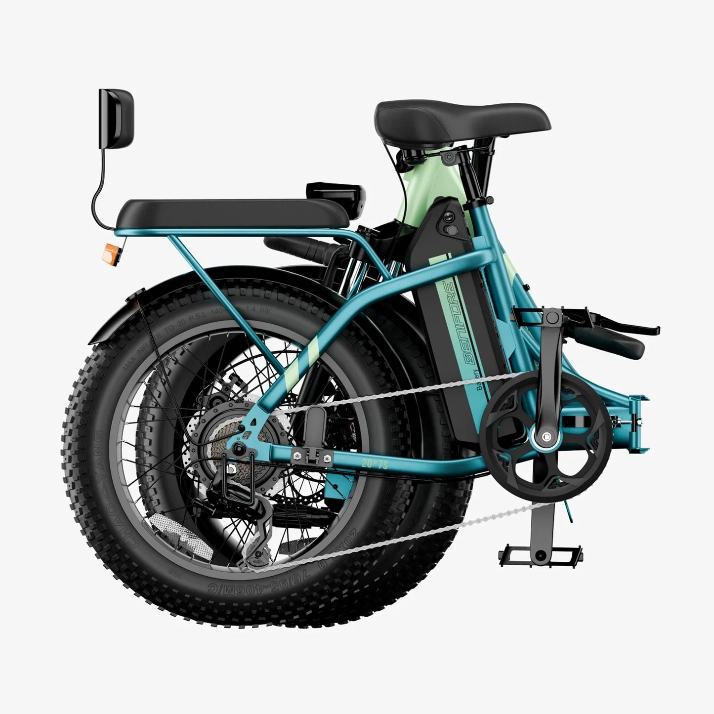 Ljustra Luckeep C23 20in Folding Electric Bike 1200W 65 Mile Range