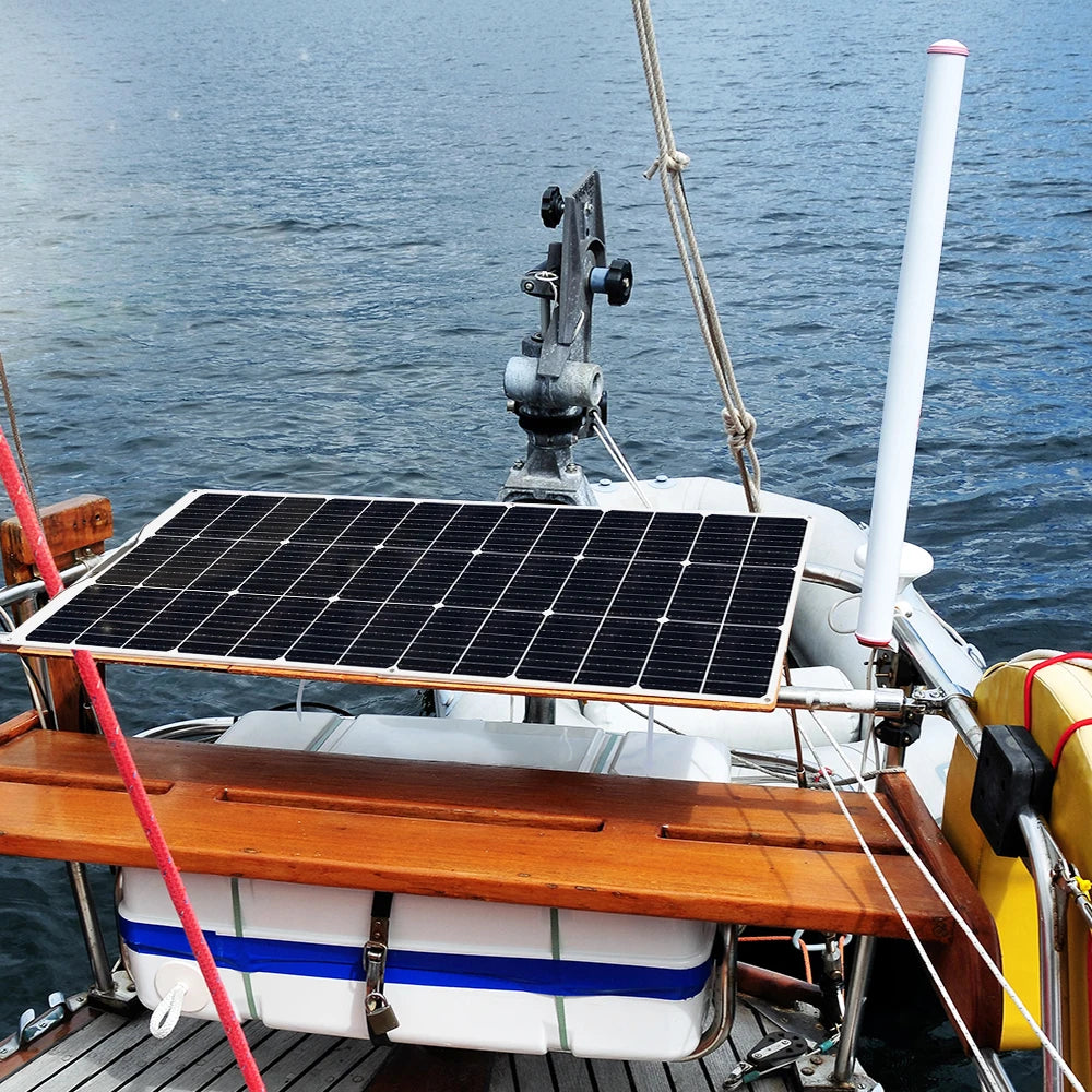 Ljustra Flexible Solar Panel 100W 150W 200W 300W for Camping Home Car