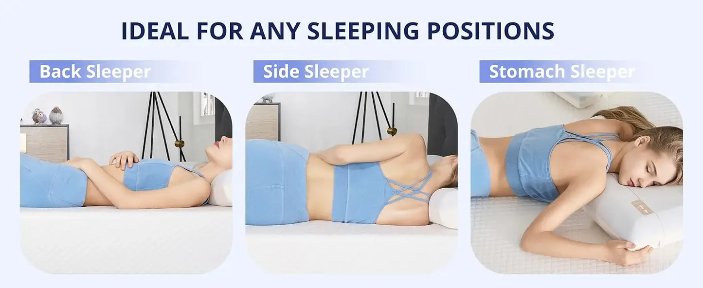 Ljustra TwinXL 10 Inch Green Tea Memory Foam Mattress Removable Cover