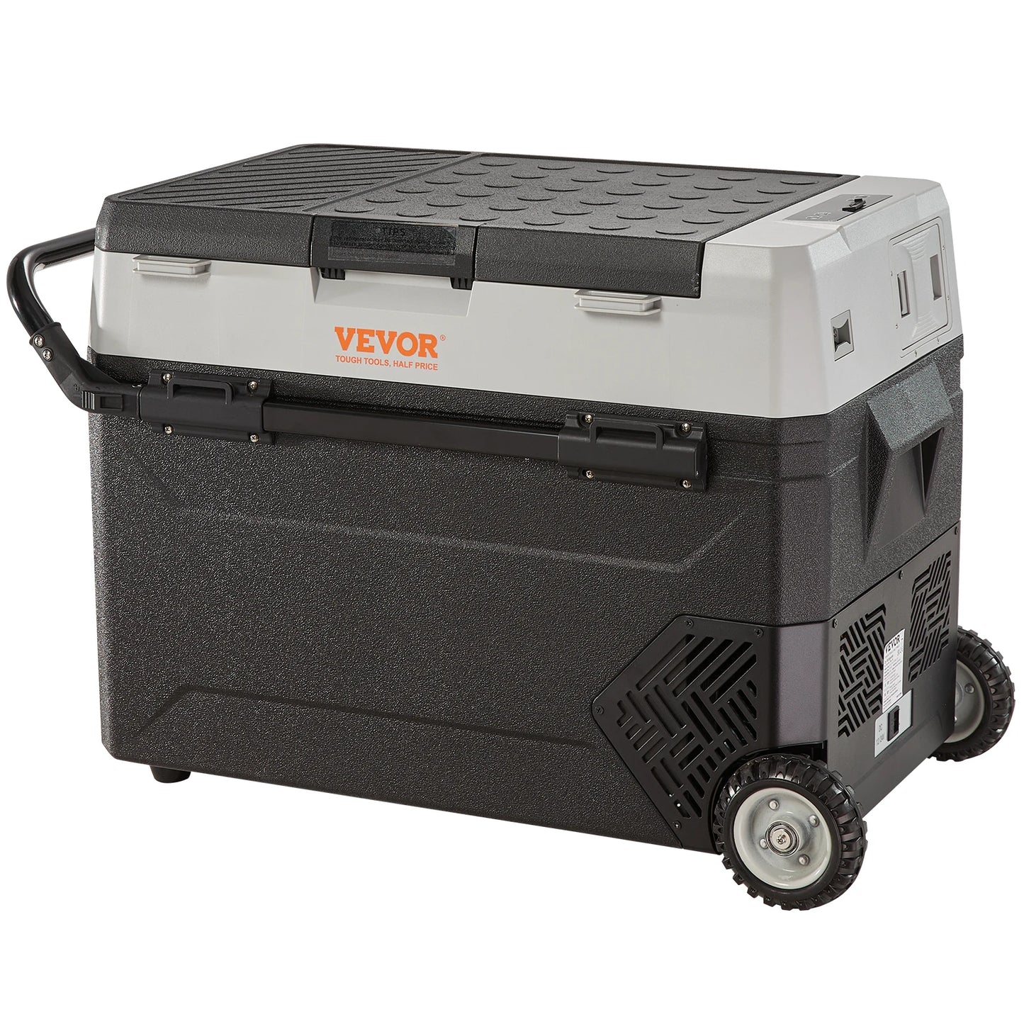 Ljustra Portable Car Refrigerator Freezer 38L 53L Mini Fridge for Camping