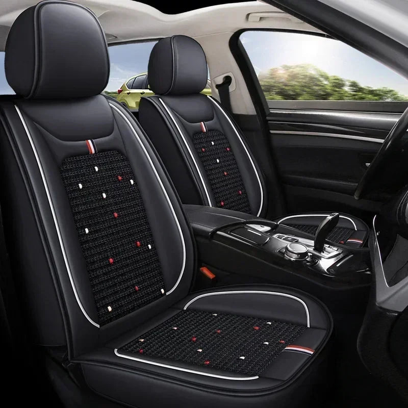 Kia K5 2025 Waterproof Wear-Resistant Leather Car Seat Covers 4 Seasons