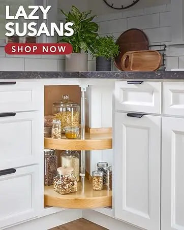 Tier Pullout Shelf Storage Organizer for Blind Corner Cabinets 18 Inch