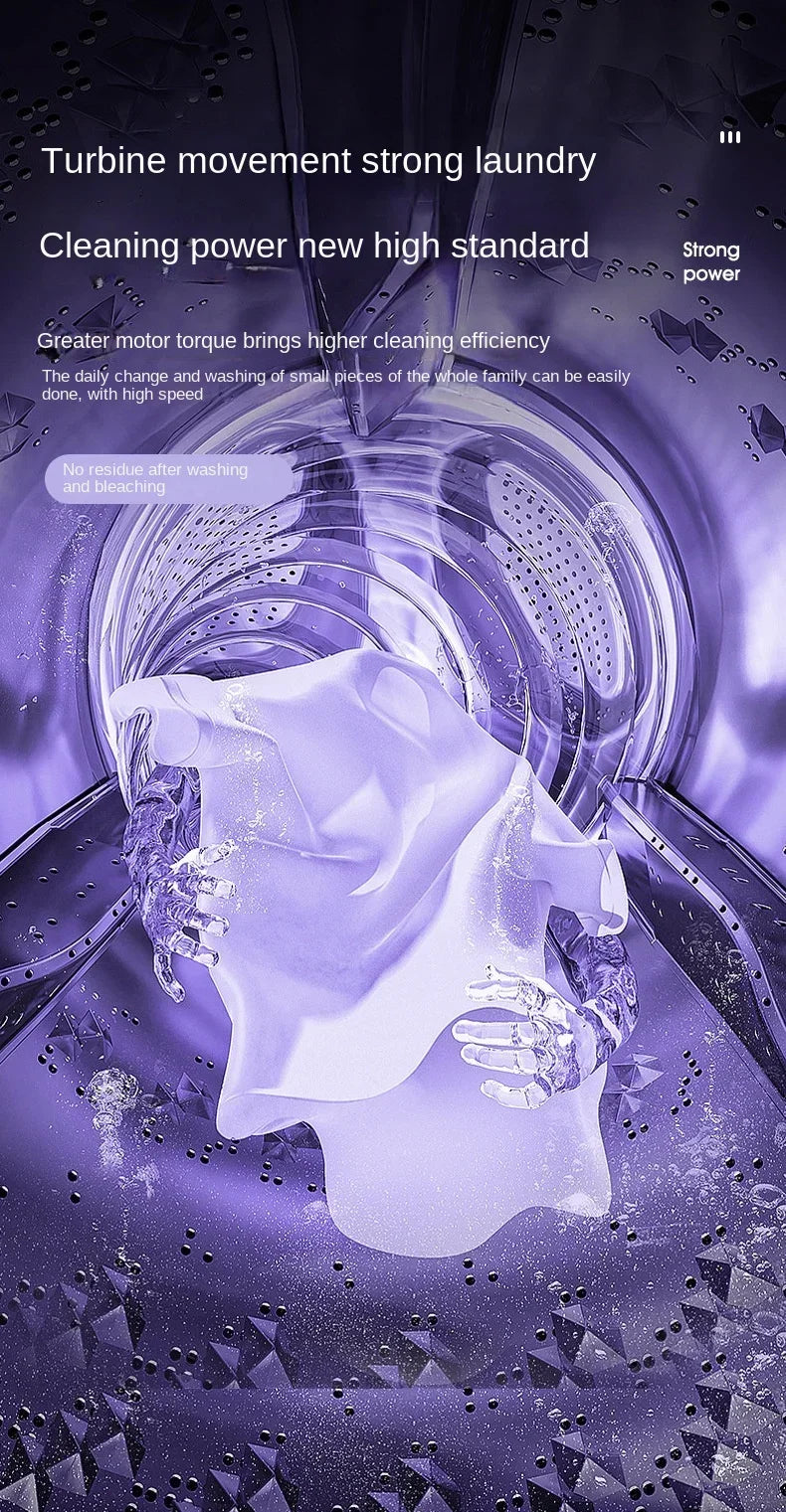 Portable Mini Washing Machine Bucket for Clothes Travel Washer