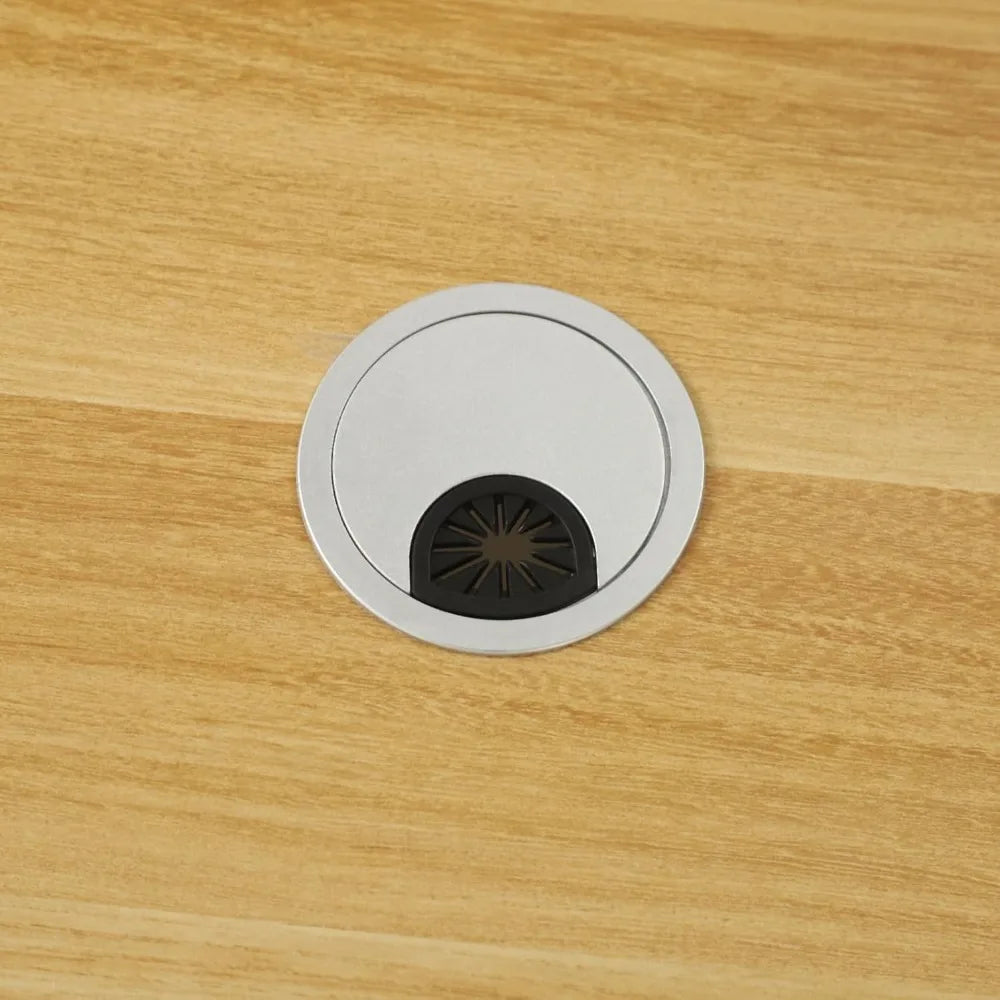 Modern Reception Desk Office Front Desk with Storage Lockable Drawer