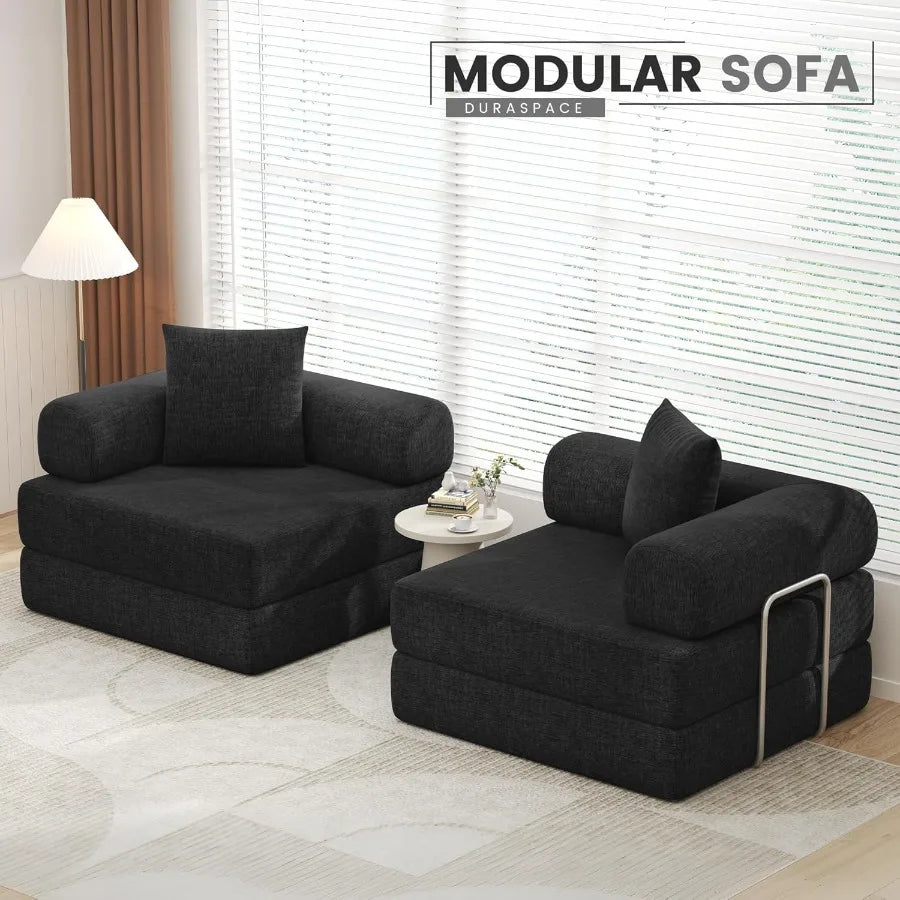 Folding S Sofa Bed Convertible Foam Floor Mattress Loveseat Couch