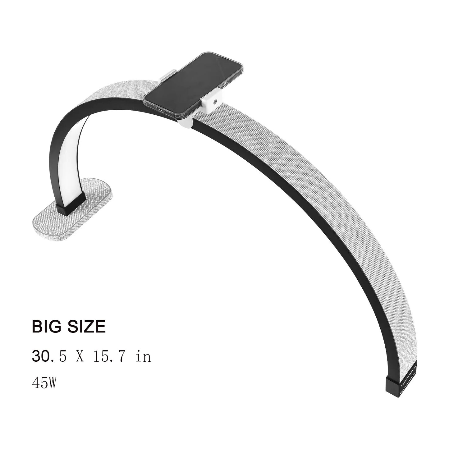 Fosoto Half-moon LED Video Light for Beauty Salon Tattoo Eyelash Work