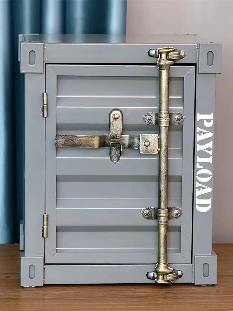 Ljustra Industrial Style Coffee Table Small Storage Nightstand Cabinet