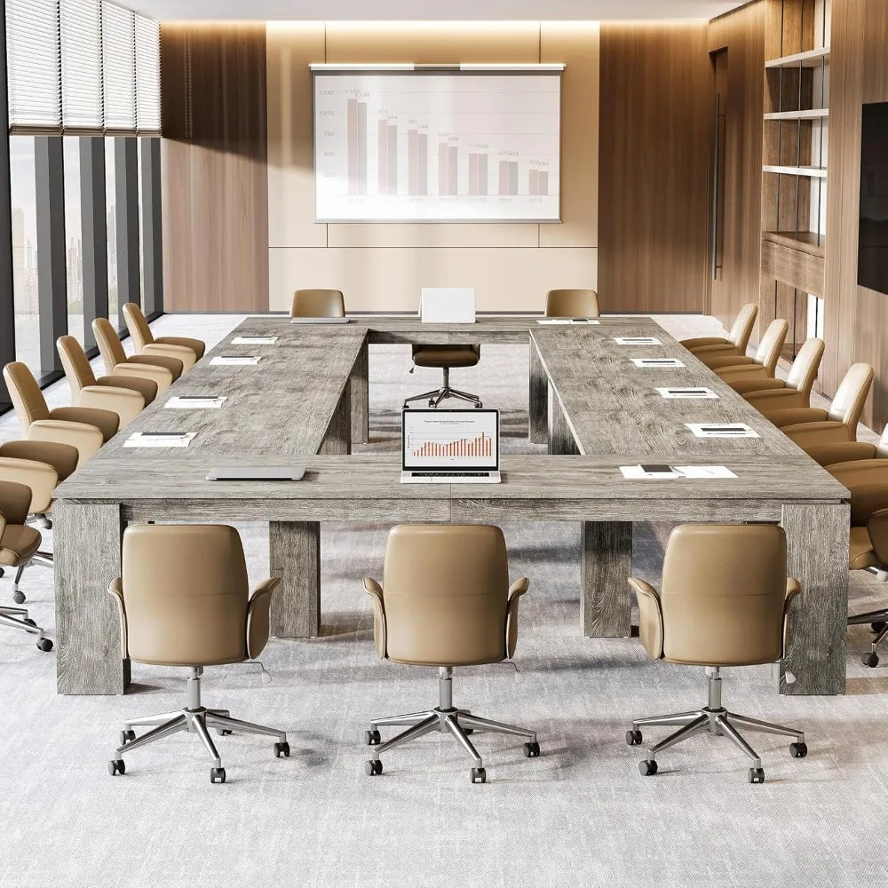 7ft Extra Long Conference Table Modern Office Meeting Room Desk