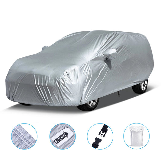 Universal SUV Sedan Full Car Cover Waterproof UV Snow Dust Protection