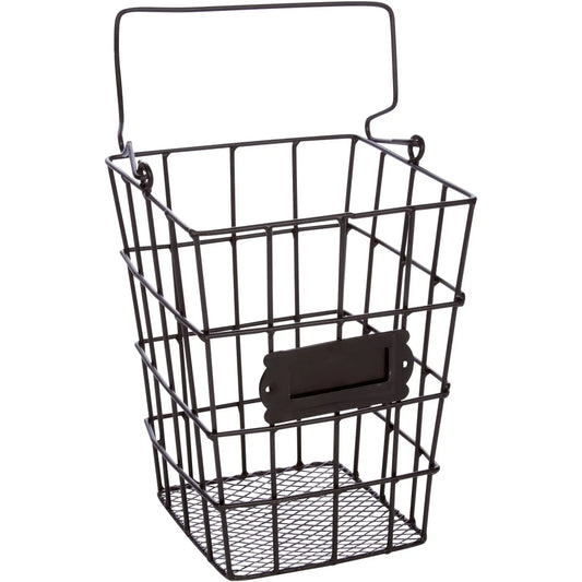 Metal Wire Hanging Storage Basket for Kitchen Bathroom Essentials