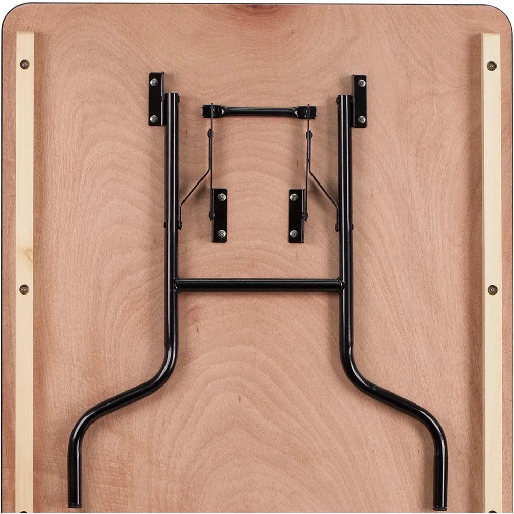 Fielder 6' Rectangular Folding Event Table Portable Dining Banquet