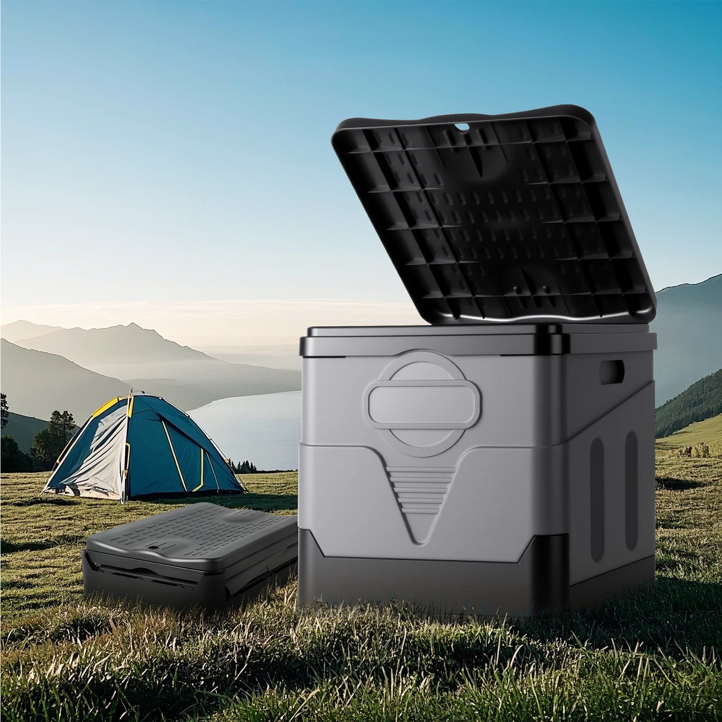 Portable Camping Toilet Travel Toilet for Adults Compact Lightweight