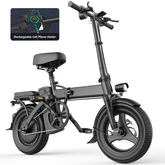 Ljustra F6PRO Electric Bike Commuter 40Miles Range 48V15AH Folding E-bike