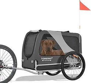 Ljustra Premium XL Pet Bike Trailer for Large Dogs or Multiple Small Dogs
