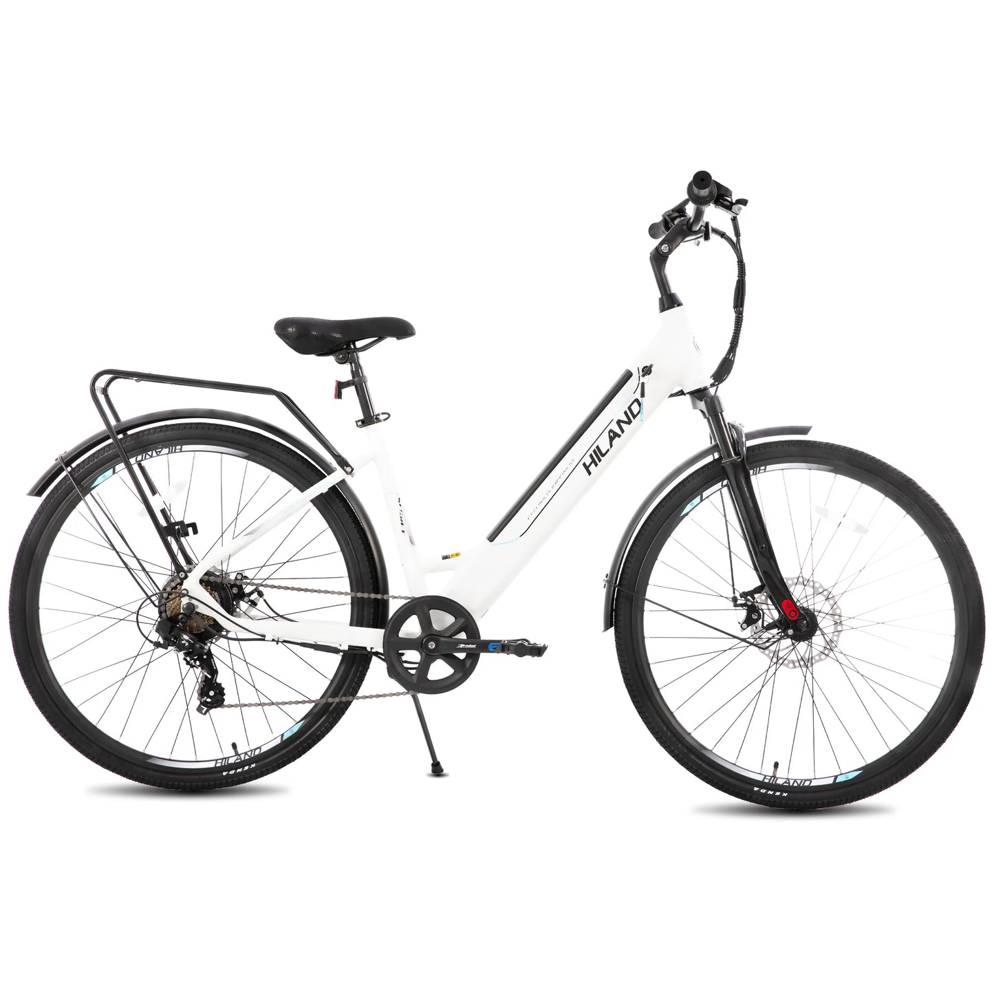 HILAND Electric Road Bike 250W Commuter with Detachable Battery LCD Display