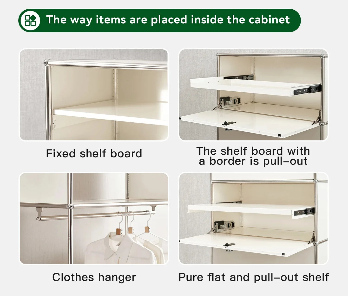 Ljustra Metal Corner TV Stand Storage Cabinet for Living Room Furniture