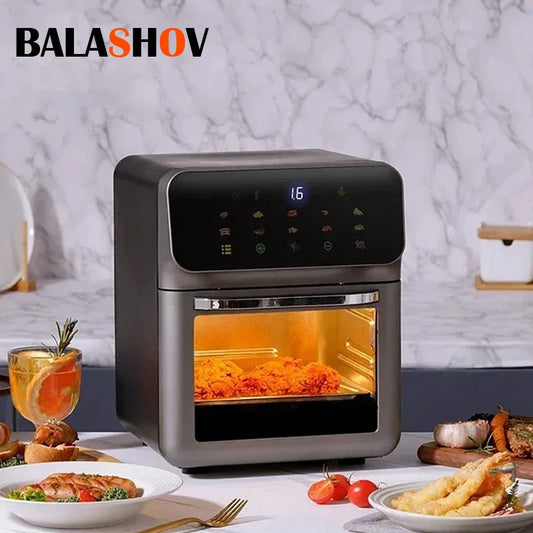Ljustra 12L Electric Air Fryer Large Capacity Convection Oven Kitchen Appliance
