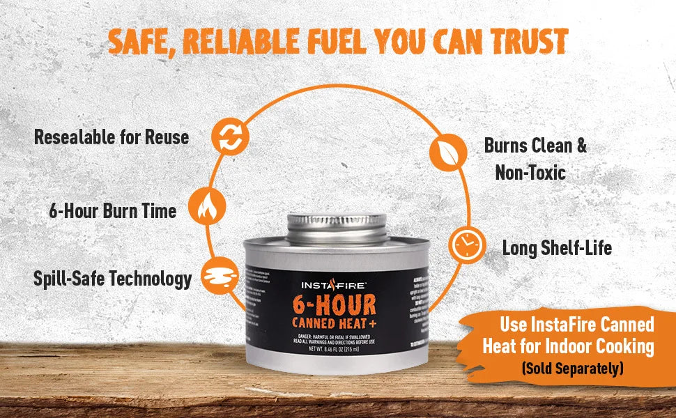 Compact Off-Grid Camping Oven Emergency Cooking Solution