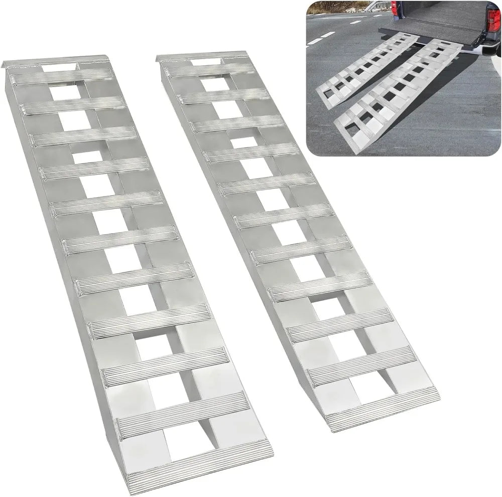 60 Inch Trailer Ramp 6800 LBS Universal Truck Bike Motorcycle Loading Ramps