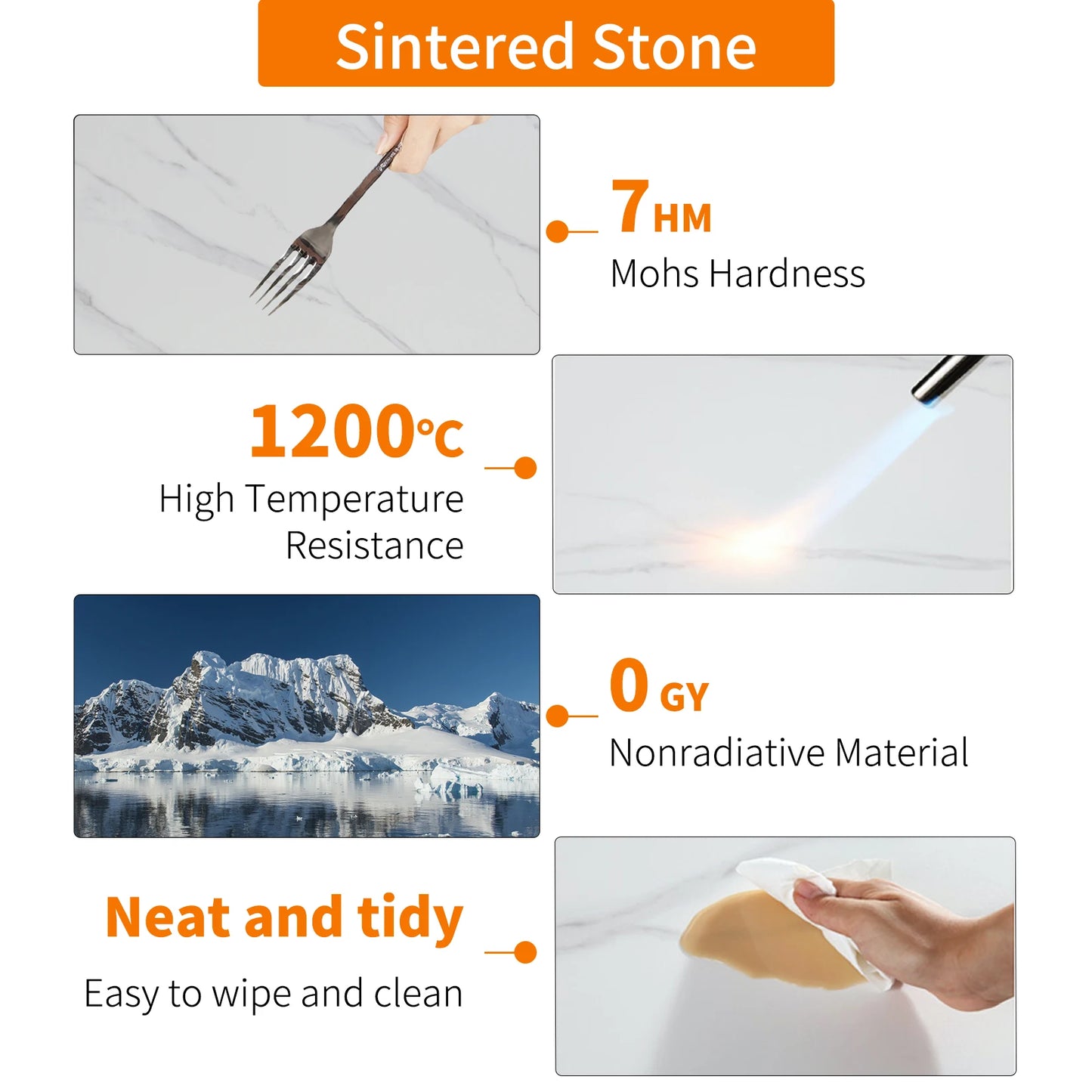 Ljustra Modern Console Table Entryway Foyer Marble Sofa Table